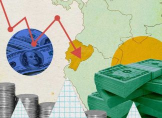 Tras el paro la economía ecuatoriana crecerá solo 2,8% en 2022