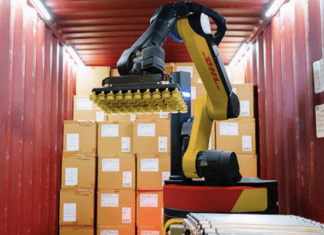 DHL Supply Chain logra primera aplicación comercial para robot Stretch de Boston Dynamics