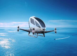 Fabricante de taxis aéreos compite para servir en los Juegos Olímpicos de París