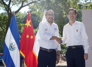 China colabora con planta potabilizadora en El Salvador