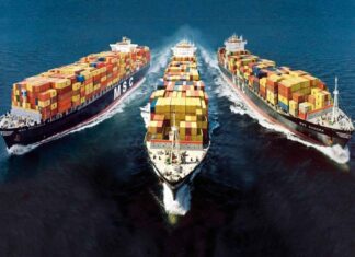 Tasas de transporte marítimo de contenedores a la baja en rutas internas de Asia