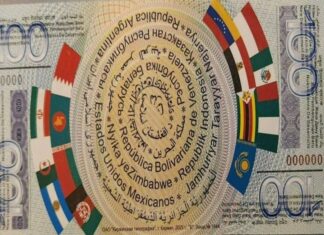 BRICS y prototipo de billete que busca reducir dependencia del dólar y euro en países miembros