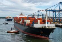Retrasos en terminales de contenedores golpean la capacidad global del transporte marítimo